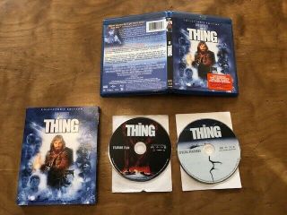 Thing Blu - Ray Scream Factory Rare Slipcover Collector 