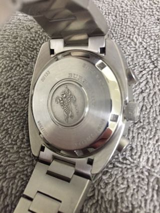 Burberry Men ' s Watch BU7205 Silver Stainless Steel Band - RARE 4