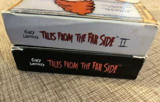 Tales From The Far Side 1 And 2 VHS Tapes Gary Larson ' s Farworks RARE 5
