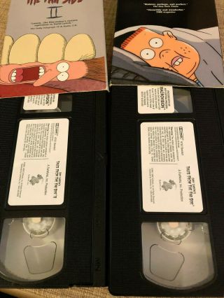 Tales From The Far Side 1 And 2 VHS Tapes Gary Larson ' s Farworks RARE 6
