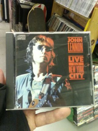 Rare John Lennon Live In York City Cd Music Capital 07777 - 46196 - 22 Oop