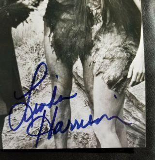 RARE CHARLTON HESTON KIM HUNTER LINDA HARRISON Autograph Planet of The Apes 4