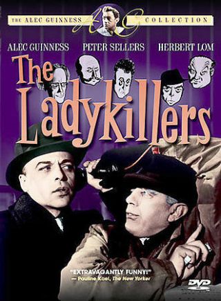 The Ladykillers - Alec Guinness - Anchor Bay (dvd,  2002) - Oop/rare - W/insert