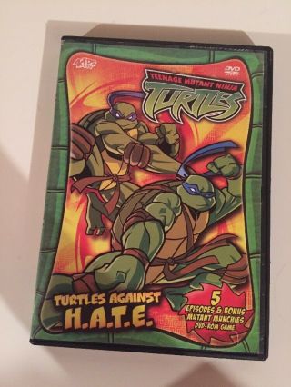 Teenage Mutant Ninja Turtles Dvd Season 3.  6 Turtles Against H.  A.  T.  E.  Rare
