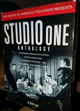 Studio One Anthology Dvd Set Oop Rare Tv Drama Archive Rod Serling