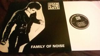 Adam & The Ants ‎– Family Of Noise Rare Lp