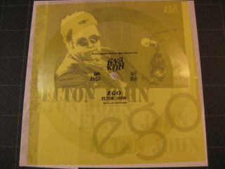 Rare Russian - Pressing Yellow Flexidisc With Elton John Track Ego