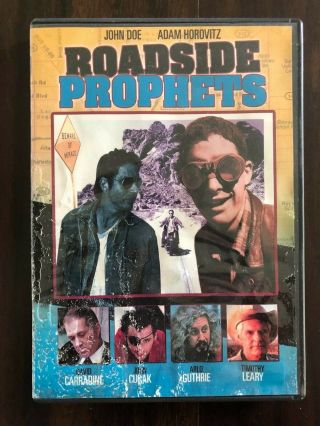 Roadside Prophets Dvd Rare Oop