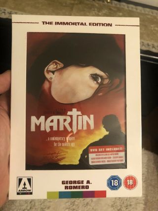 Martin (george Romero) Dvd Rare Arrow Video Oop Ultimate Edition Region 0/pal