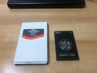 Rare Neo Geo Memory Card Neo - Ic8