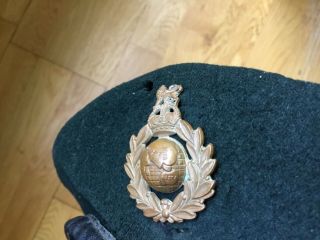 Rare ww2 era British commando Royal Marines beret 6