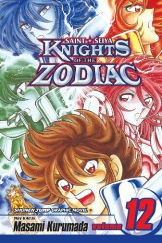 Knights Of The Zodiac Vol.  12 By Kurumada Rare Oop Ac Manga Graphic Novel