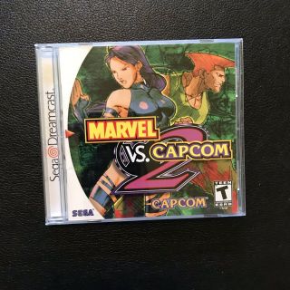 Marvel Vs.  Capcom 2 Sega Dreamcast Complete Rare Perfectly