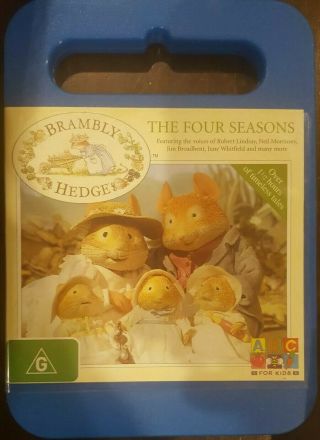 Brambly Hedge The Four Seasons Rare Deleted Dvd Cartoon Animation Tv Series