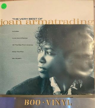 Joan Armatrading - The Very Best Of - Rare Vinyl Lp 1991 Vg,