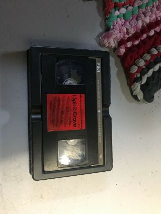 I SPIT ON YOUR GRAVE WIZARD HORROR SOV SLASHER RARE OOP VHS BIG BOX SLIP 6