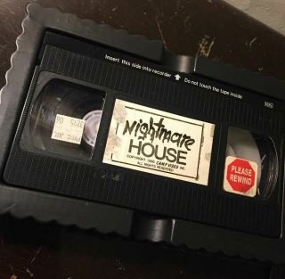 NIGHTMARE HOUSE (SCREAM BABY SCREAM) BIG BOX HORROR VHS RARE CAMP VIDEO 7
