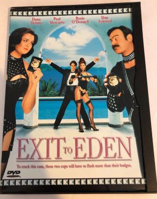 Exit To Eden - Dvd - Rare Oop Real Pressed Dvd Snapcase Version Dan Aykroyd 2002