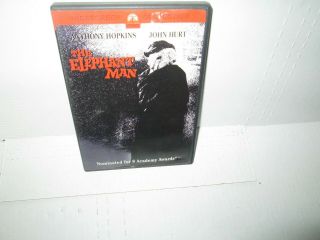 David Lynch The Elephant Man Rare Dvd Anthony Hopkins 1980 Ln