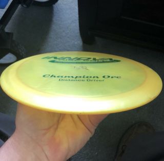 Rare Pearly PFN Champion Orc 163 g Innova Disc Golf OOP 3