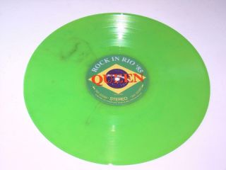 QUEEN - ROCK IN RIO / LIVE 1985 - LP GREEN VINYL RARE CONCERT LIMIT 500 B006. 4