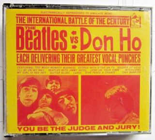 The Beatles Vs.  Don Ho Melvin Records Tarantura 2cd Fatbox Rare
