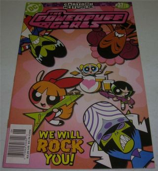 Powerpuff Girls 37 (dc Comics 2003) We Will Rock You Cartoon Network (vf) Rare