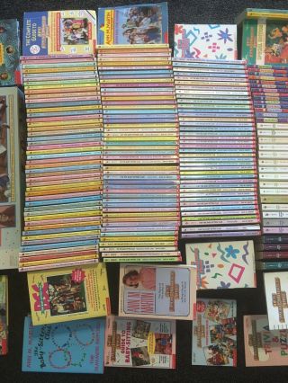 Scholastic THE BABY - SITTERS CLUB Complete Set Vintage Out Of Print Rare Books 4