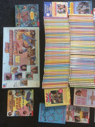 Scholastic THE BABY - SITTERS CLUB Complete Set Vintage Out Of Print Rare Books 5