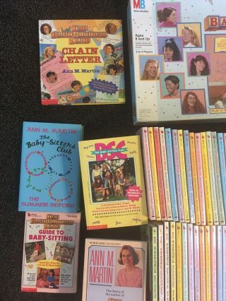 Scholastic THE BABY - SITTERS CLUB Complete Set Vintage Out Of Print Rare Books 6
