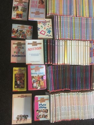 Scholastic THE BABY - SITTERS CLUB Complete Set Vintage Out Of Print Rare Books 7
