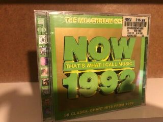 Now Thats What I Call Music 1992 (mega Rare) 2 Cd Set (the Millenium Series) 80s
