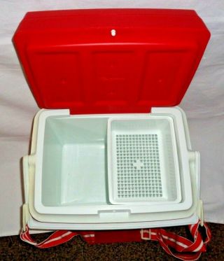 Vintage 1984 GOTT Cooler ICE CHEST Model 1916 HI AND DRI Edition RARE 3