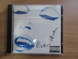 Madonna Erotica Rare Back Cover Korea Orig Cd 1992