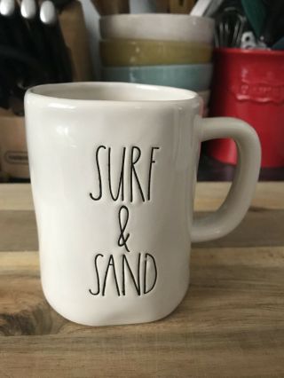 Rare Rae Dunn Mug Surf & Sand