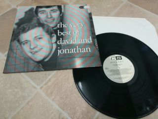 David And Jonathan Vinyl Lp The Very Best Of 20 Track Record - Rare