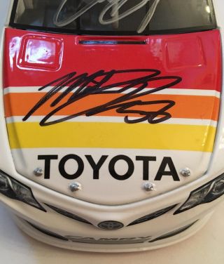 RARE 2013 Lionel Toyota Racing Promo 1/24 Martin Truex Jr / Clint Bowyer Signed 2