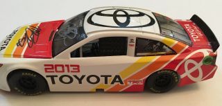 RARE 2013 Lionel Toyota Racing Promo 1/24 Martin Truex Jr / Clint Bowyer Signed 5
