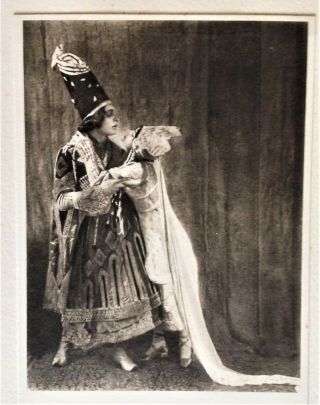 Karsavina.  Bolm.  V.  Rare 1913 E.  O.  Hoppe Print.  Ballet Russe.  Diaghilev.