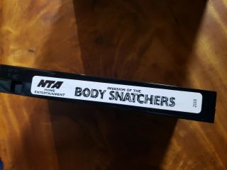 Invasion of the Body Snatchers ULTRA RARE 1983 NTA Entertainment HardCover VHS 4