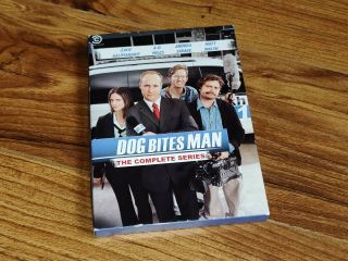 Dog Bites Man: The Complete Series Dvd,  2012,  2 Disc Set,  Unrated.  Rare
