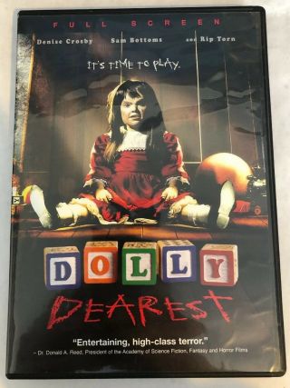 Dolly Dearest (dvd,  2005) Very Rare Oop Vg Horror Denise Crosby Reg.  1