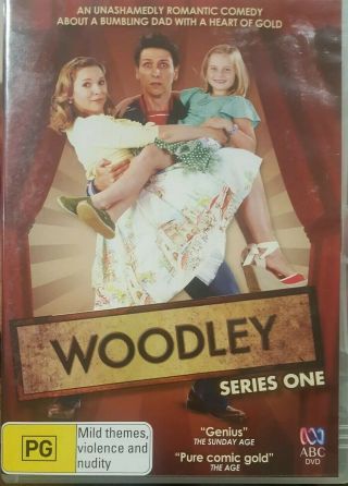 Woodley Series One 1 Rare Dvd Australian Comedy Tv Show First Season Frank Lano