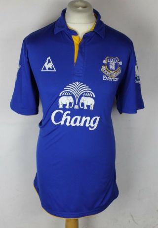 Everton Home Football Shirt 11 - 12 Le Coq Sportif Mens Xl Rare