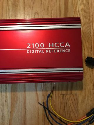 Old School Orion HCCA 2100 2 Channel Amplifier,  RARE,  USA,  vintage,  Beast 4