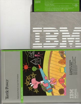 Ithistory (1983) Rare Software: Ibm " Turtle Power " Exploring The Power Of Logo