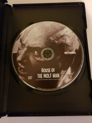 House Of The Wolf Man - Ron Chaney Rare OOP DVD All Region 4