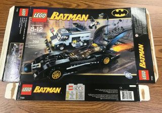 Lego Box Only For Set 7781 The Batmobile: Two - Face 