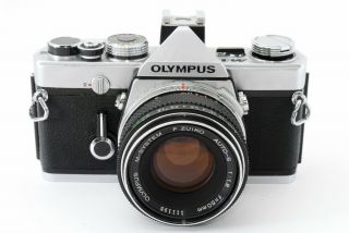 [Exc] Rare Olympus M - 1 35mm SLR Film Camera w/ 50mm f/1.  8 from Japan 2