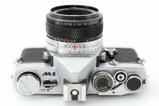 [Exc] Rare Olympus M - 1 35mm SLR Film Camera w/ 50mm f/1.  8 from Japan 4